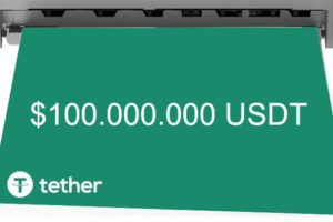 Tether печатает 100.000.000 USDT
